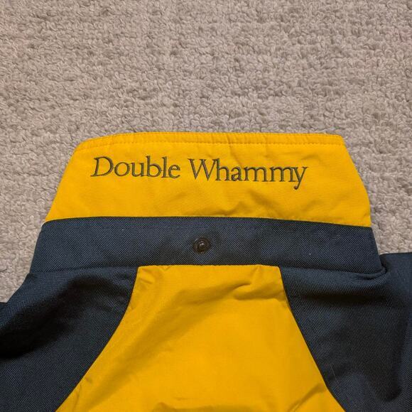 Columbia Double Whammy Hooded Ski Jacket‎ Women's Size Small Yellow Gorpcore - Picture 4 of 8